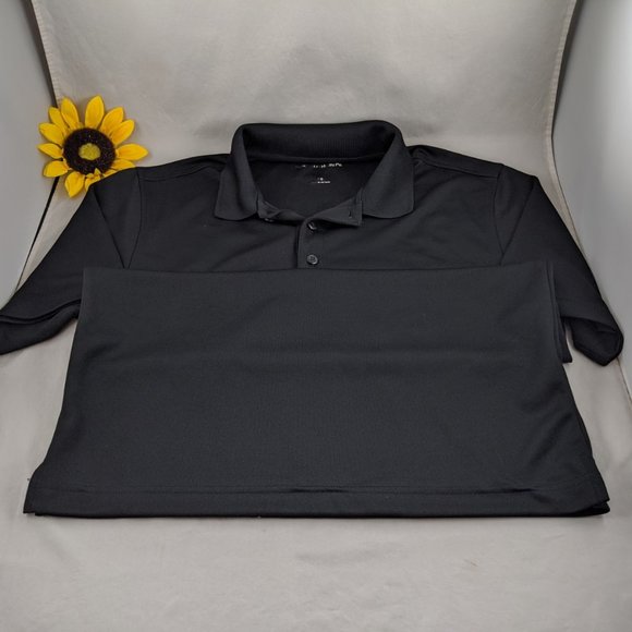 Port Authority Mens Black Polo Shirt XS - Picture 9 of 13